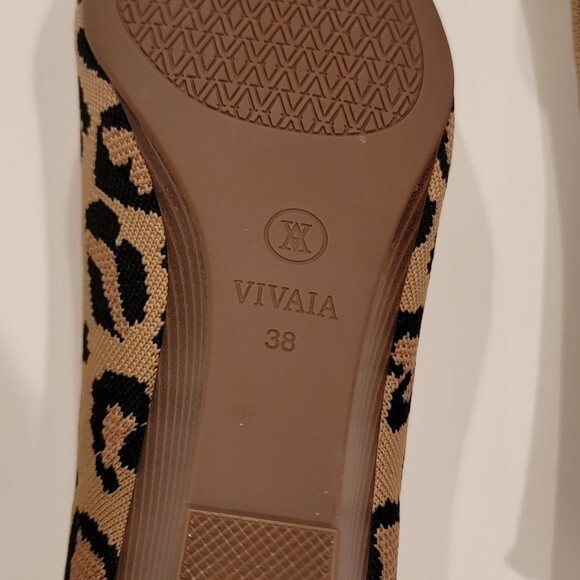 NIB Leopard Print Margot Square-toe Wedge - Picture 8 of 9